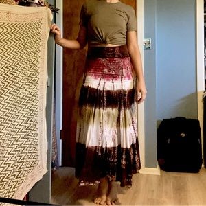 Tie-Dye Dress or Long Skirt